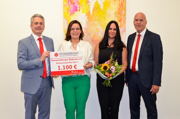 Stiftergemeinschaft Sparkasse Schweinfurt-Haßberge Spende an das Haus Ebern
