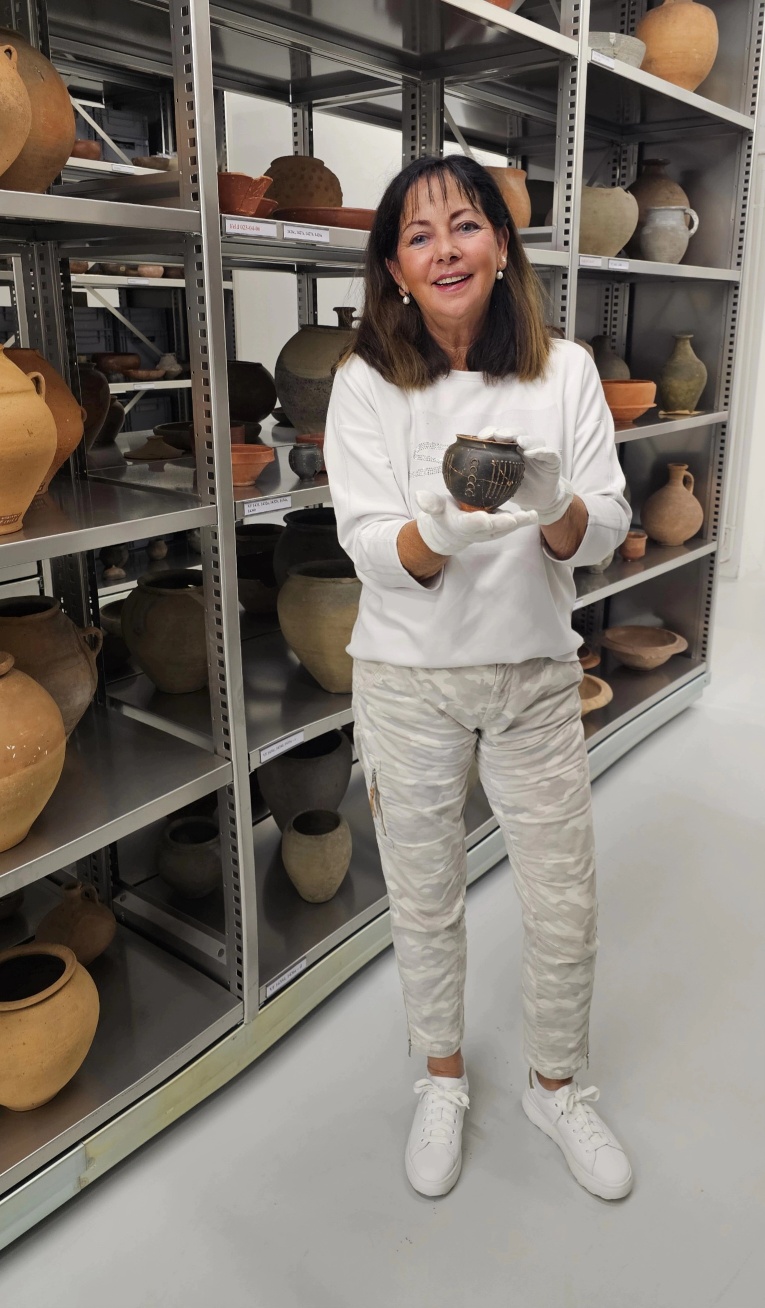 Vera Setzer im Museum