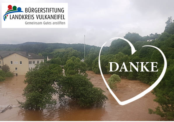 Bürgerstiftung Vulkaneifel Hochwasserhilfe